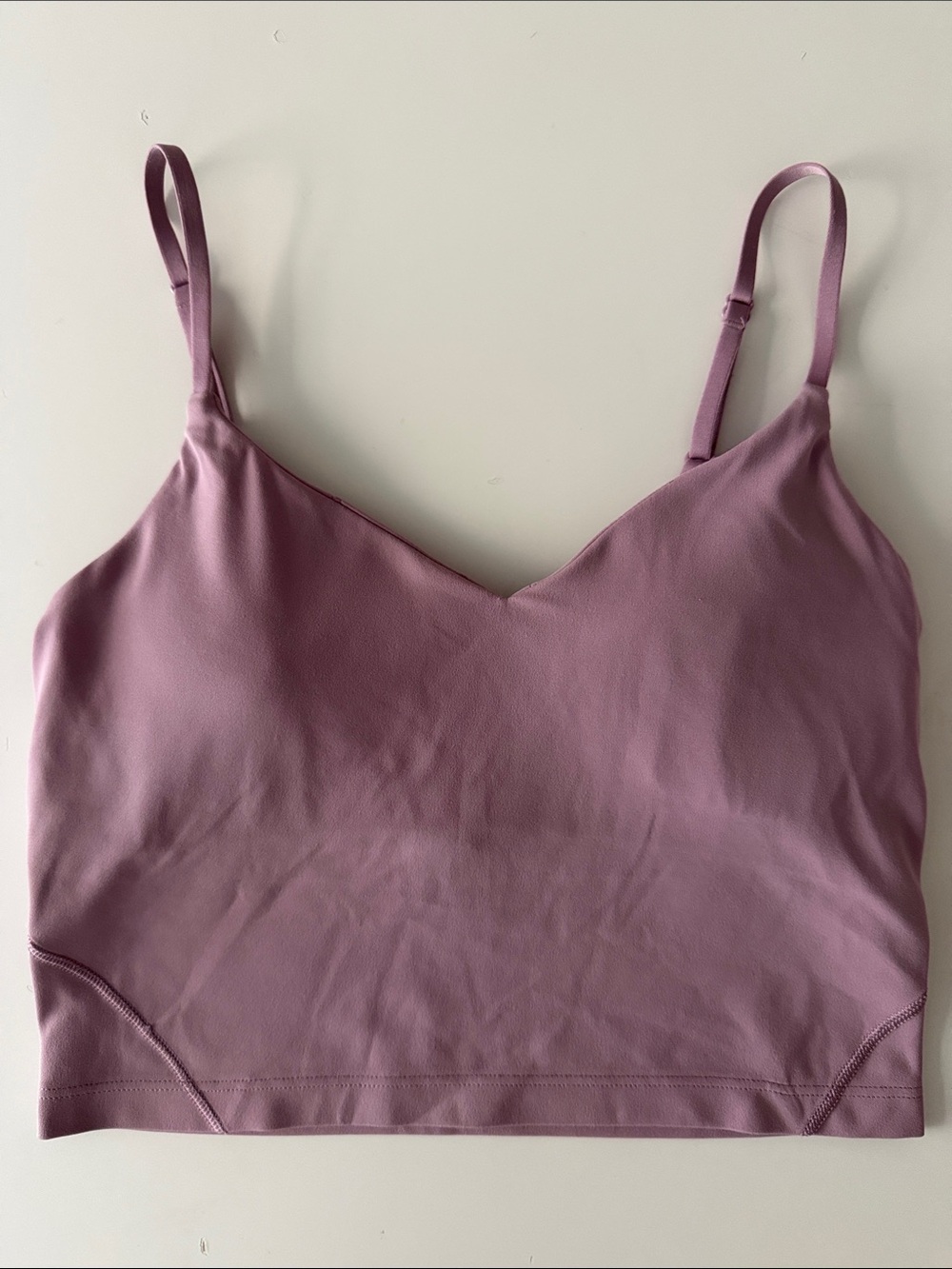 Aritzia Mauve Cami Bralette